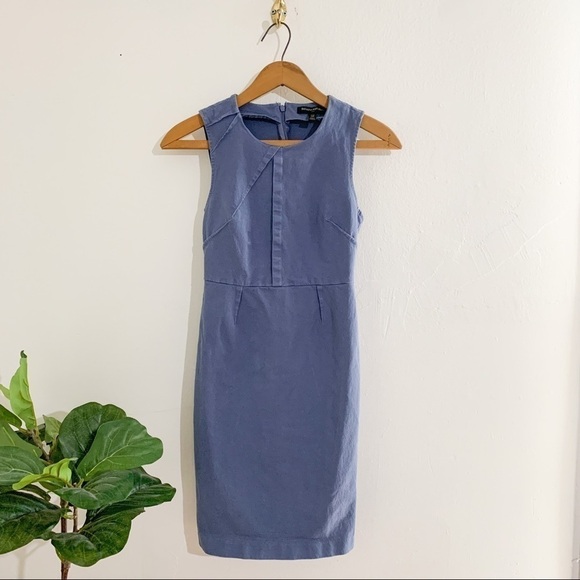 Banana Republic Bi-Stretch Body-con Sheath Dress Sz 0 - Picture 3 of 11